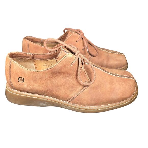 Born 38295 Men's US Size 9.5 Brown Suede Lace Up Casual Shoes Excellent Cond. - Picture 5 of 11